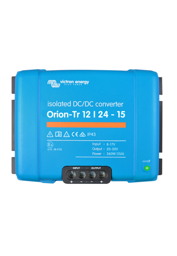 Convertitore CC-CC Orion-Tr 12V/24V-15A (360W) isolato - Victron Energy