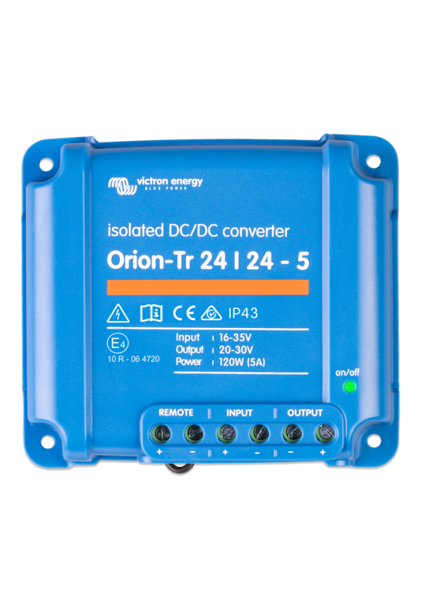 Convertitore CC-CC Orion-Tr 24V/24V-5A (120W) isolato - Victron Energy