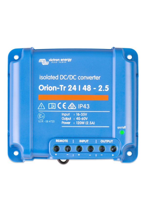 Convertitore CC-CC Orion-Tr 24V/48V-2,5A (120W) isolato - Victron Energy