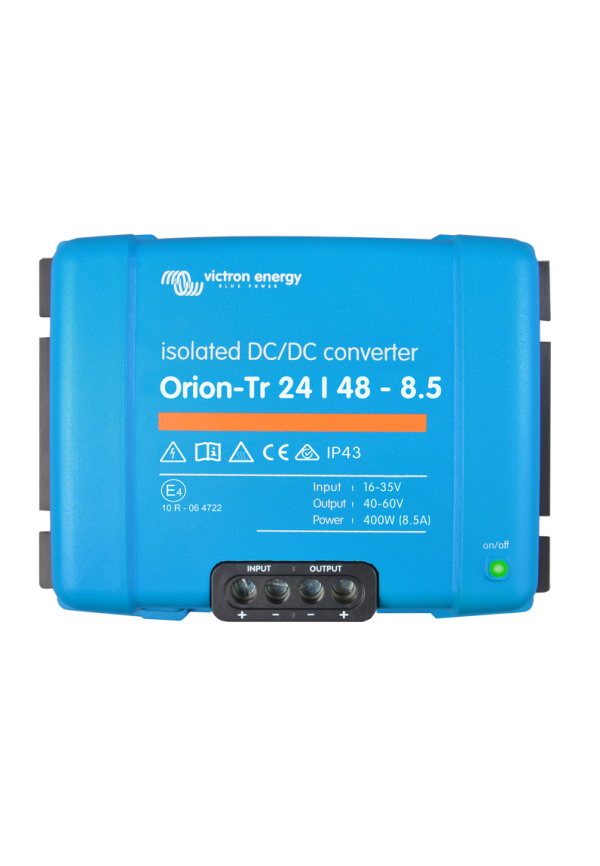 Convertitore CC-CC Orion-Tr 24V/48V-8,5A (400W) isolato - Victron Energy