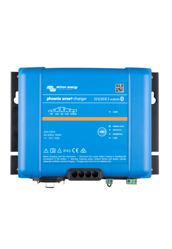 Caricabatterie Phoenix Smart  IP43 12V/30A (3) 120-240V - Victron Energy