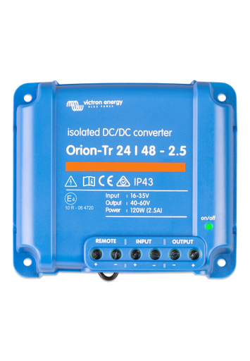 [ORI244810110] Convertitore CC-CC Orion-Tr 24V/48V-2,5A (120W) isolato - Victron Energy