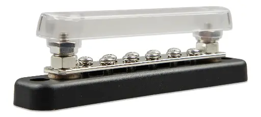 [VBB115021020] Busbar 150A 2P 10 connett. + cover - Victron Energy