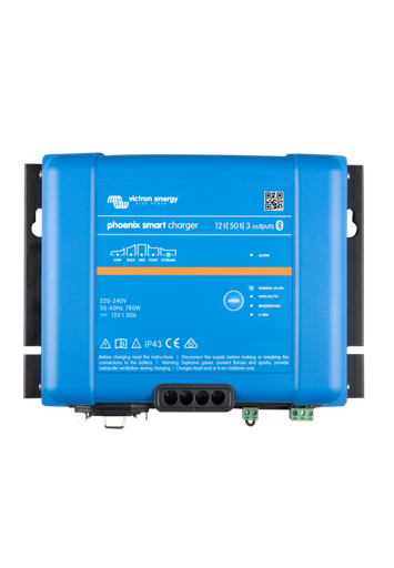 [PSC242553095] Caricabatterie Phoenix Smart  IP43 24V/25A (3) 120-240V - Victron Energy